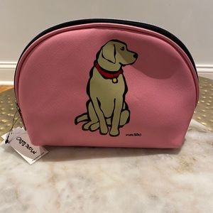 Marc Tetro Golden Retriever Cosmetic Bag
